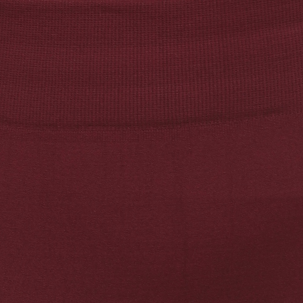 Fleece Lined Burgundy Seamless Leggings NWOT - Picture 5 of 7